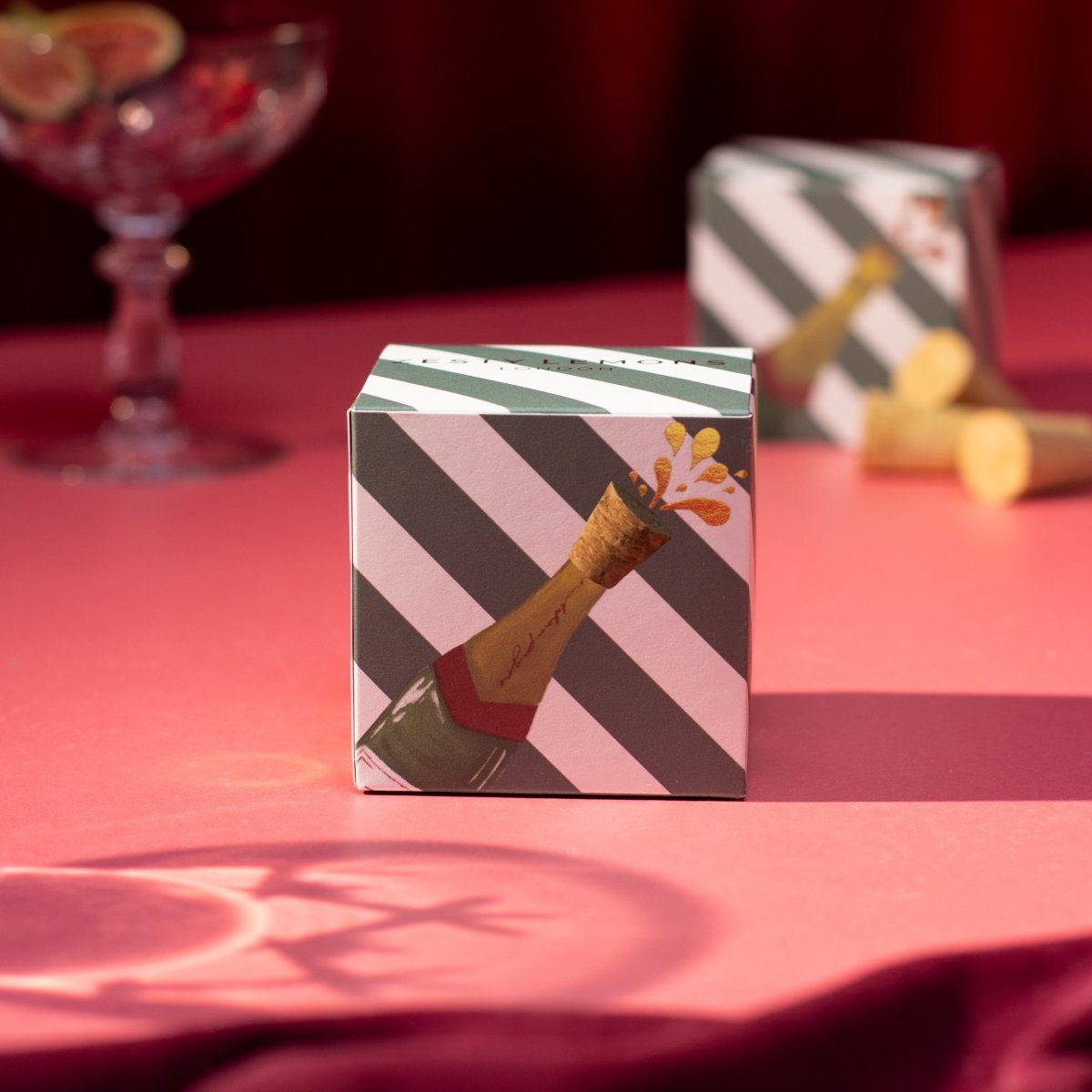 Sparkle Season: Celebrate Tea Lights (Box of 2) - Pink Fizz & Polemo - Joe’s Haven