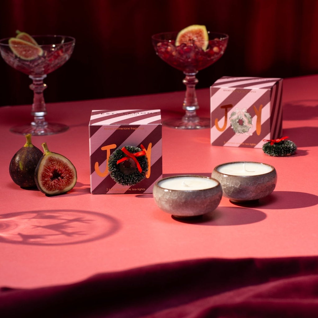 Sparkle Season: Joy Tea Lights (Box of 2) - Spiced Clementine - Joe’s Haven