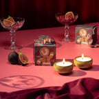 Sparkle Season: Gingerbread Tea Lights (Box of 2) - Gingerbread - Joe’s Haven