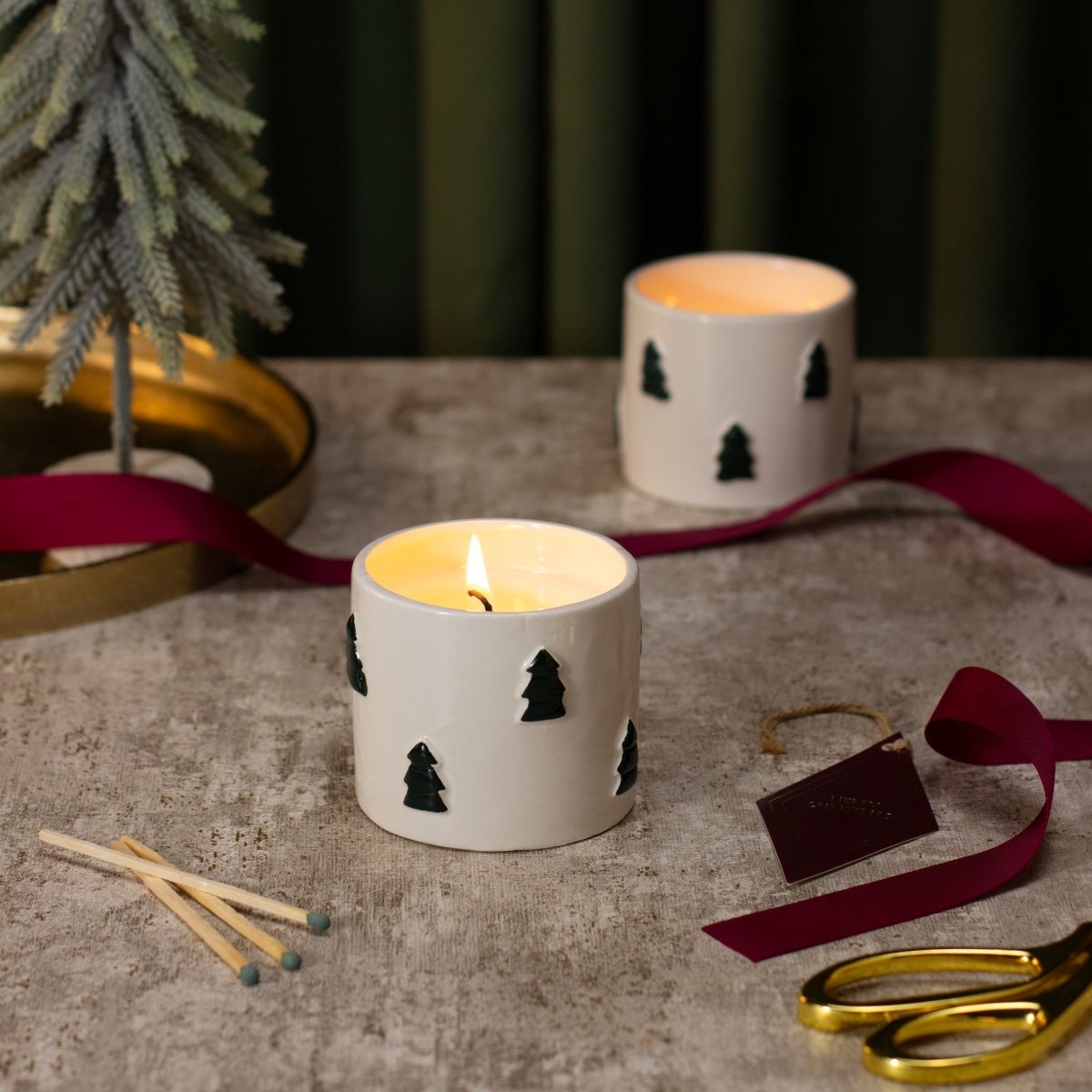 Under the Tree: Christmas Spruce Candle - Cypress & Fig - Joe’s Haven