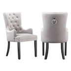Windsor LUX Velvet Dining Chair (with armrests) - Joe’s Haven