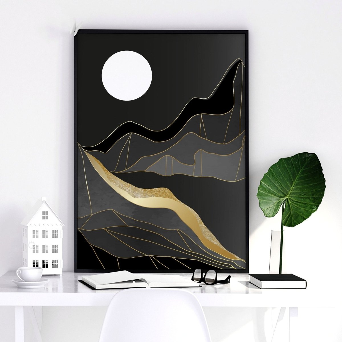 Abstract landscape | set of 3 wall art prints - Joe’s Haven