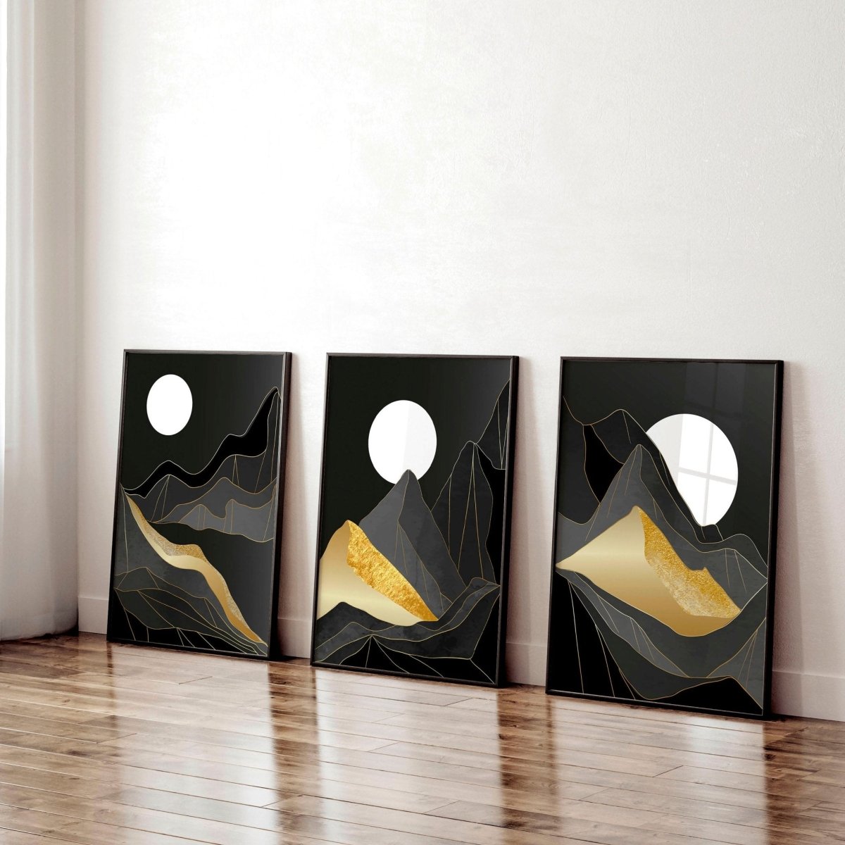 Abstract landscape | set of 3 wall art prints - Joe’s Haven