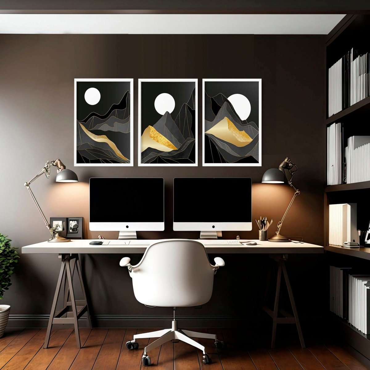 Abstract landscape | set of 3 wall art prints - Joe’s Haven