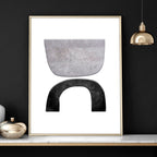 Abstract Painting Black And White | Set of 3 wall art prints - Joe’s Haven