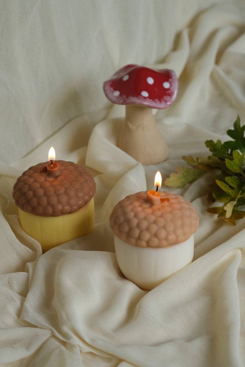 Acorn Shaped Soy Wax Candle - Joe’s Haven