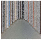 Stockholm Grey/Clay Washable Mat - Joe’s Haven
