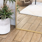 Akiko - Full Length Gold Metal Arched Mirror - 180cm x 105cm - Joe’s Haven