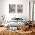Allah Muhammad prints for bedroom | set of 2 wall art prints - Joe’s Haven
