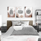Allah u Akbar in Arabic prints for bedroom | set of 3 wall art prints - Joe’s Haven