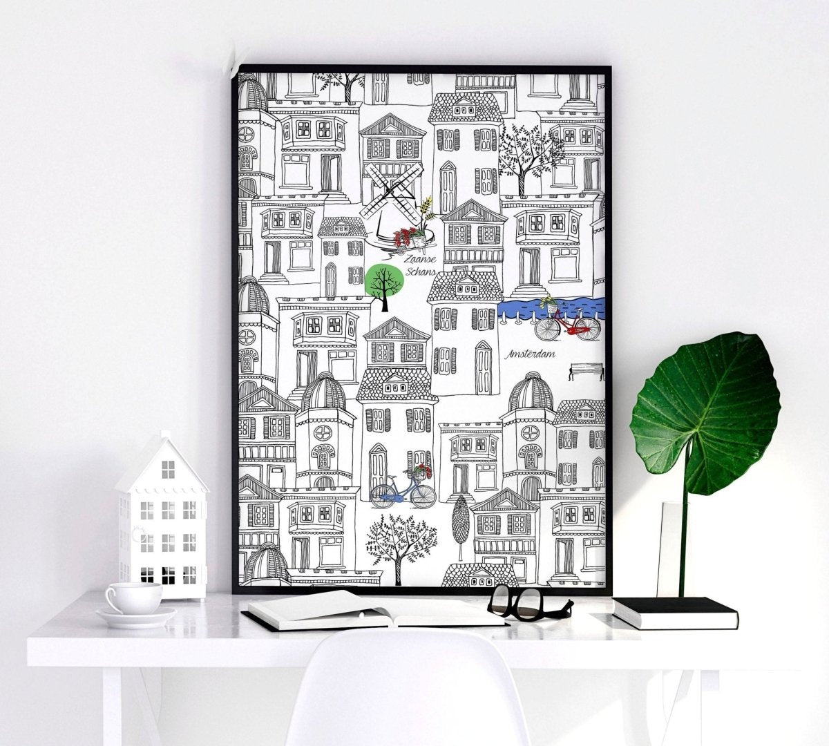 Amsterdam posters | Set of 2 travel wall art - Joe’s Haven