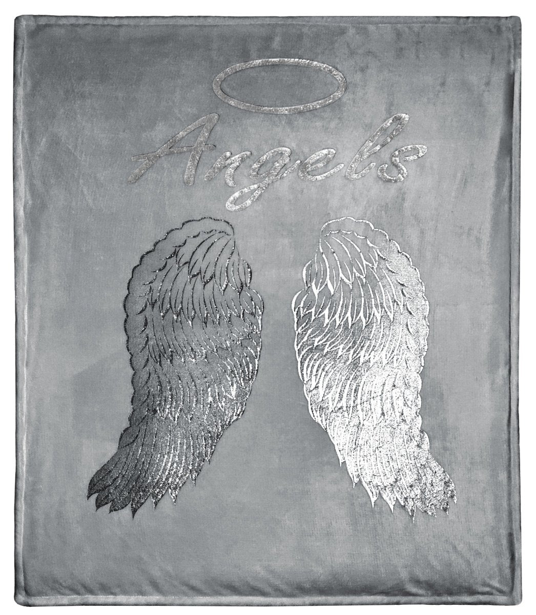 Angel Wings Luxurious Teddy Fleece Duvet Set - Joe’s Haven