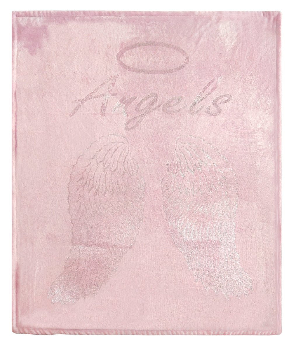 Angel Wings Luxurious Teddy Fleece Duvet Set - Joe’s Haven