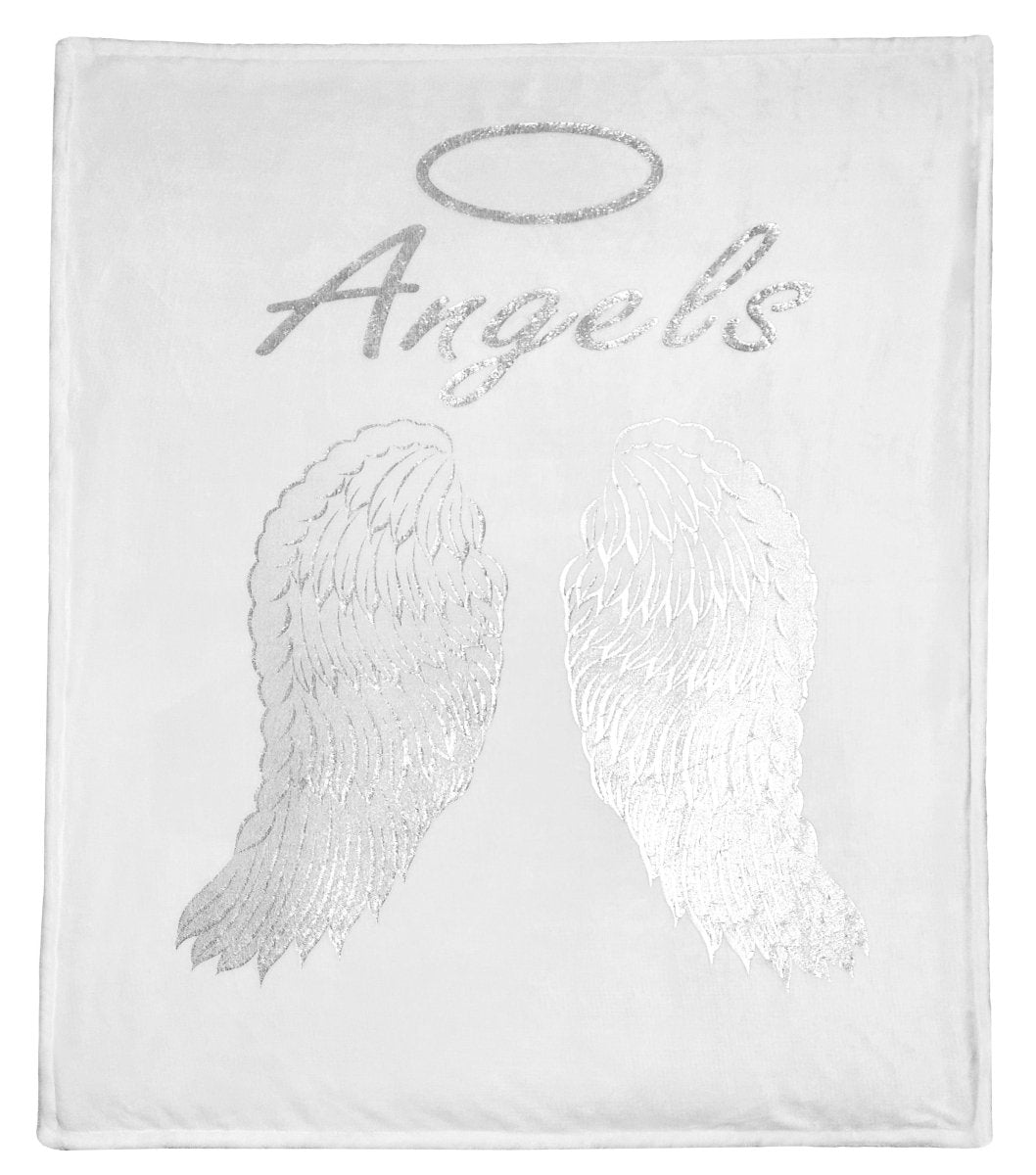 Angel Wings Luxurious Teddy Fleece Duvet Set - Joe’s Haven