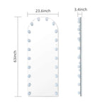 Angelina Full Length Arch Hollywood Mirror 160 x 60cm