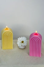 Tall Arch Candle - Joe’s Haven