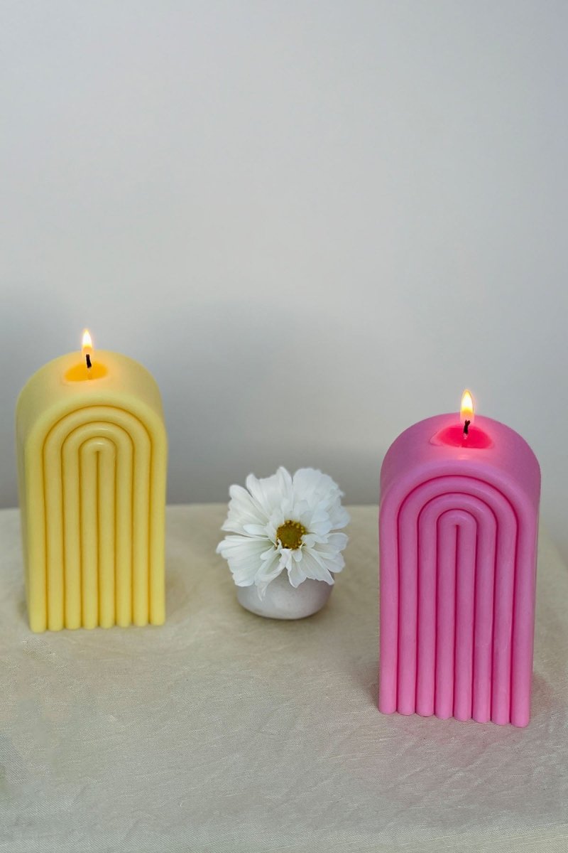 Tall Arch Candle - Joe’s Haven