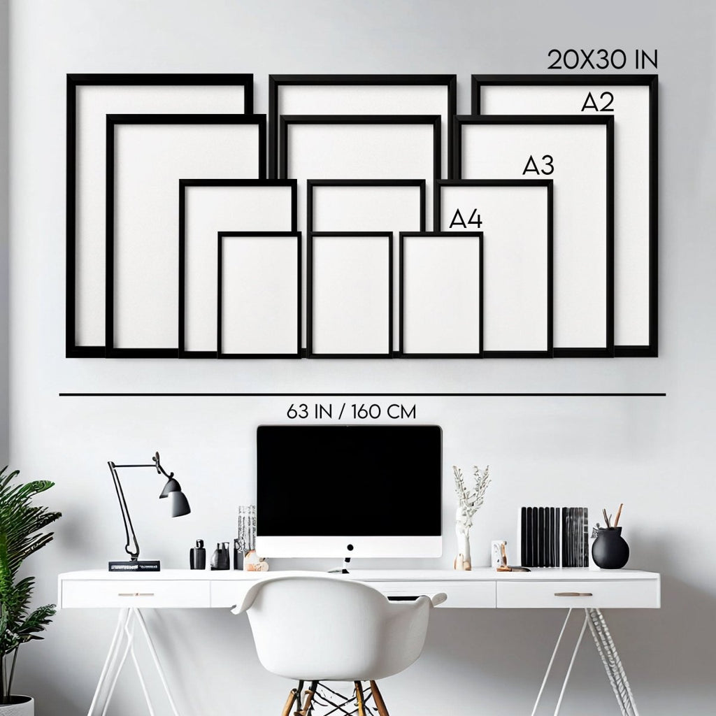 Art for an office wall | set of 3 wall art prints - Joe’s Haven