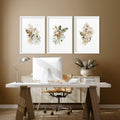 Art for an office wall | set of 3 wall art prints - Joe’s Haven