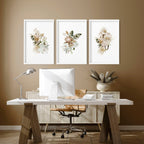 Art for an office wall | set of 3 wall art prints - Joe’s Haven