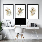 Art for an office wall | set of 3 wall art prints - Joe’s Haven