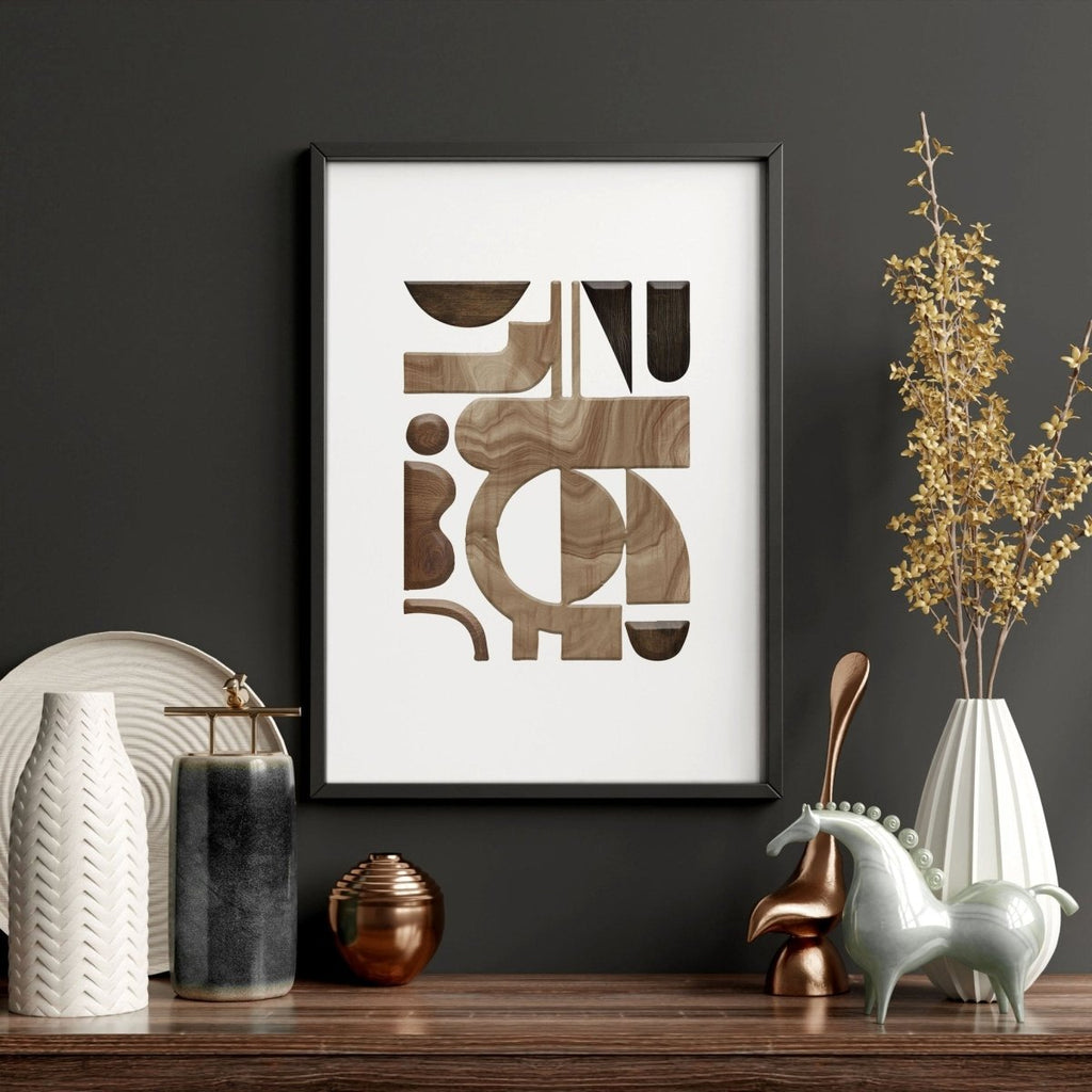 Artwork Mid Century Modern | Set of 3 wall art prints - Joe’s Haven