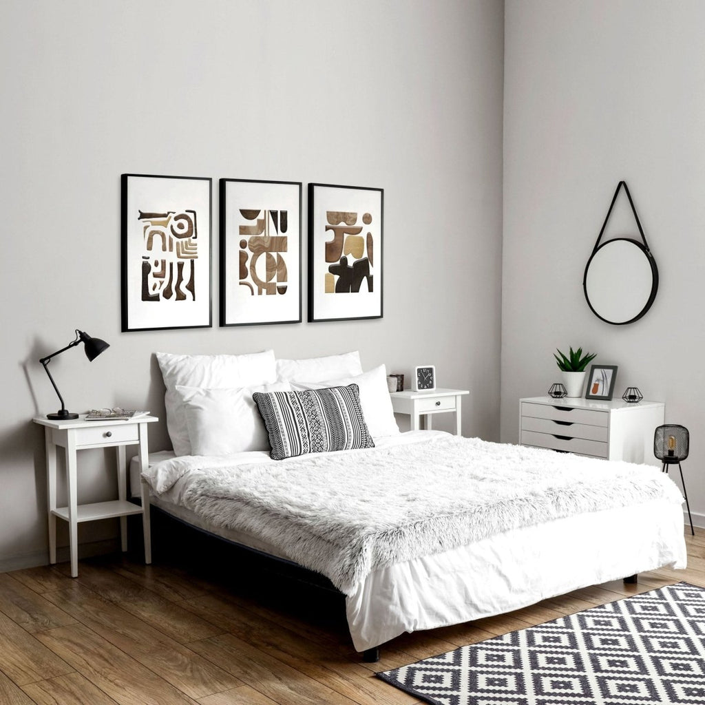 Artwork Mid Century Modern | Set of 3 wall art prints - Joe’s Haven