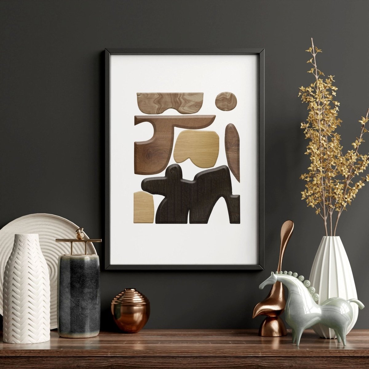Artwork Mid Century Modern | Set of 3 wall art prints - Joe’s Haven