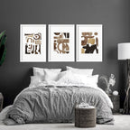Artwork Mid Century Modern | Set of 3 wall art prints - Joe’s Haven