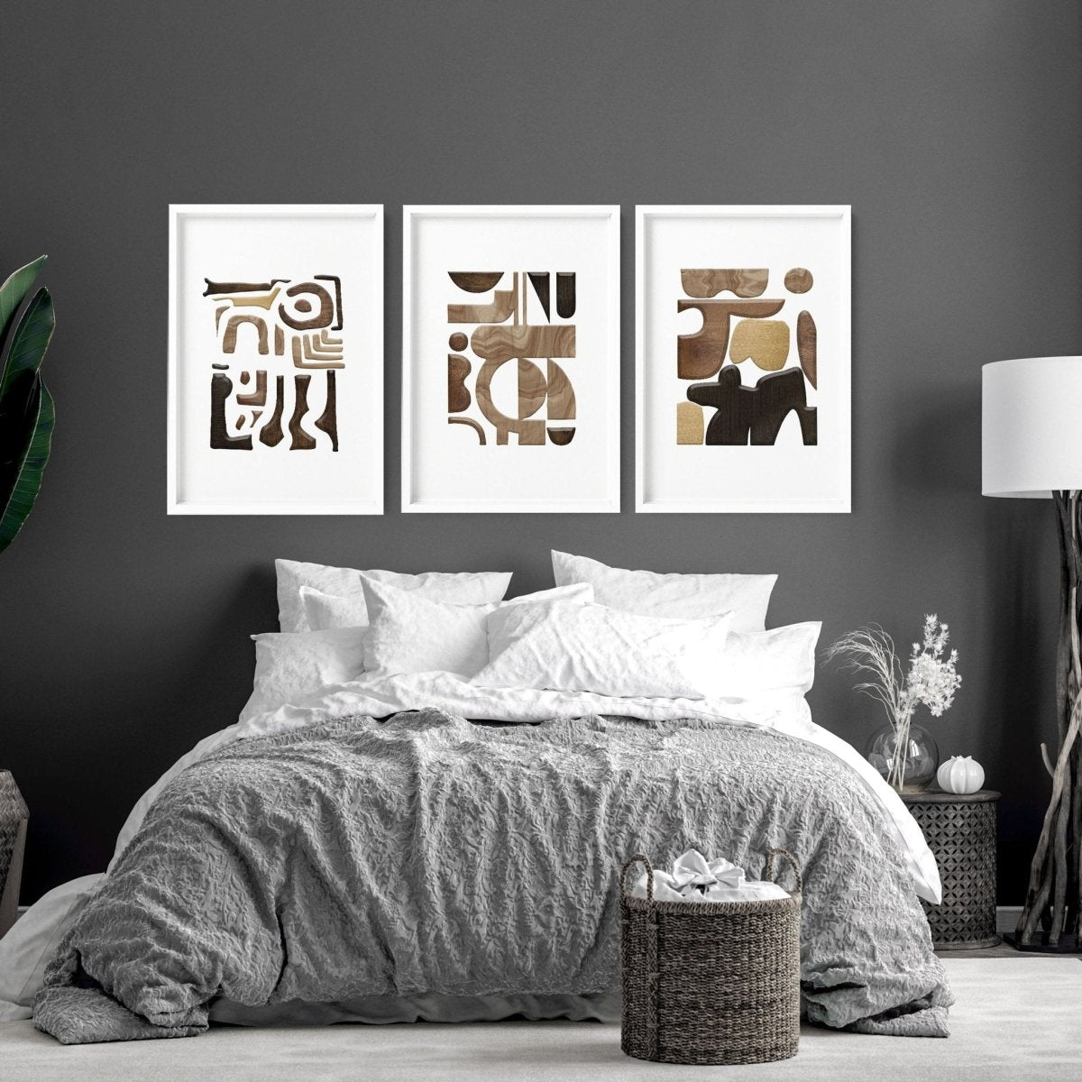 Artwork Mid Century Modern | Set of 3 wall art prints - Joe’s Haven