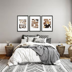 Artwork Mid Century Modern | Set of 3 wall art prints - Joe’s Haven