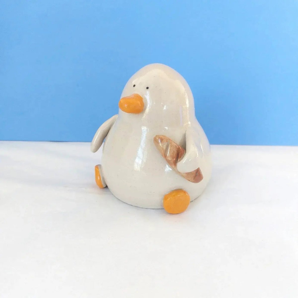 Ed with the Bread - Baguette Duck - Joe’s Haven