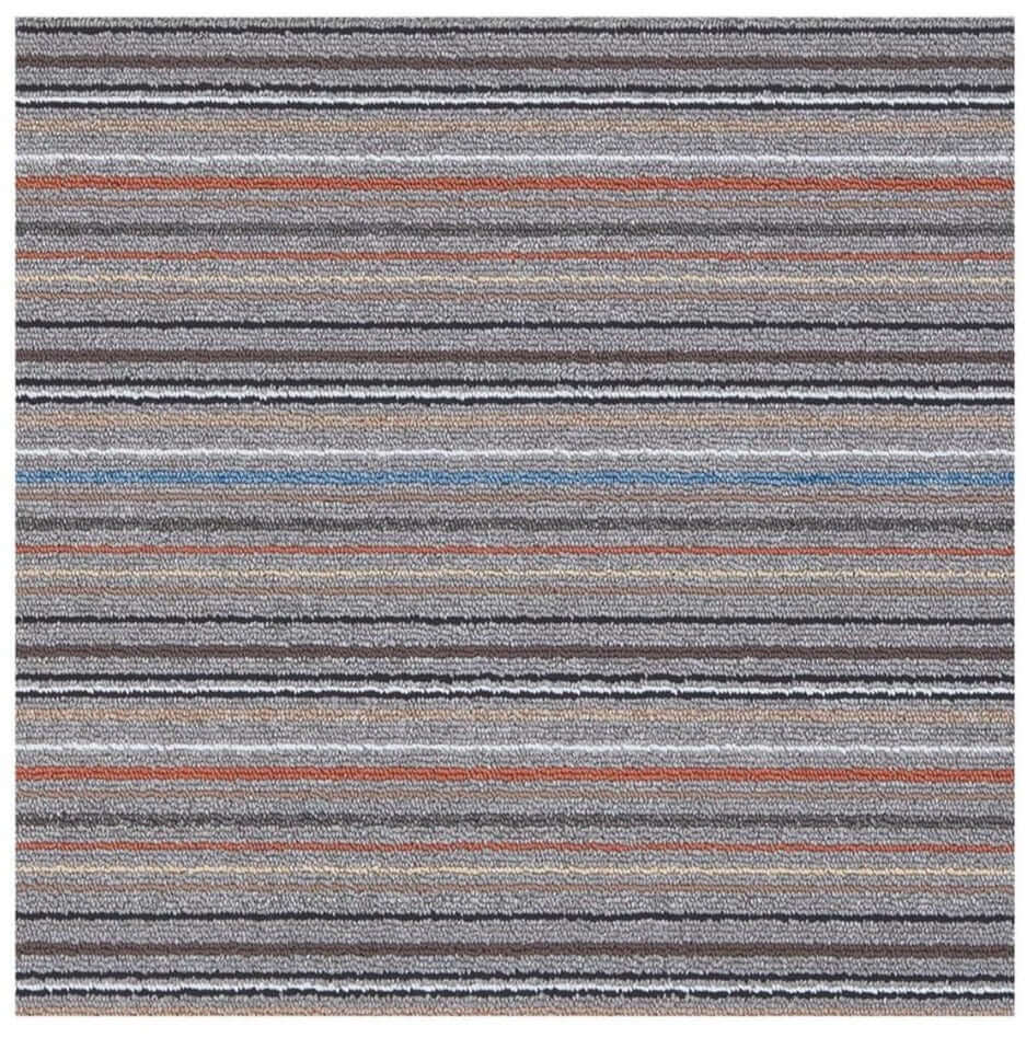 Stockholm Grey/Clay Washable Mat - Joe’s Haven