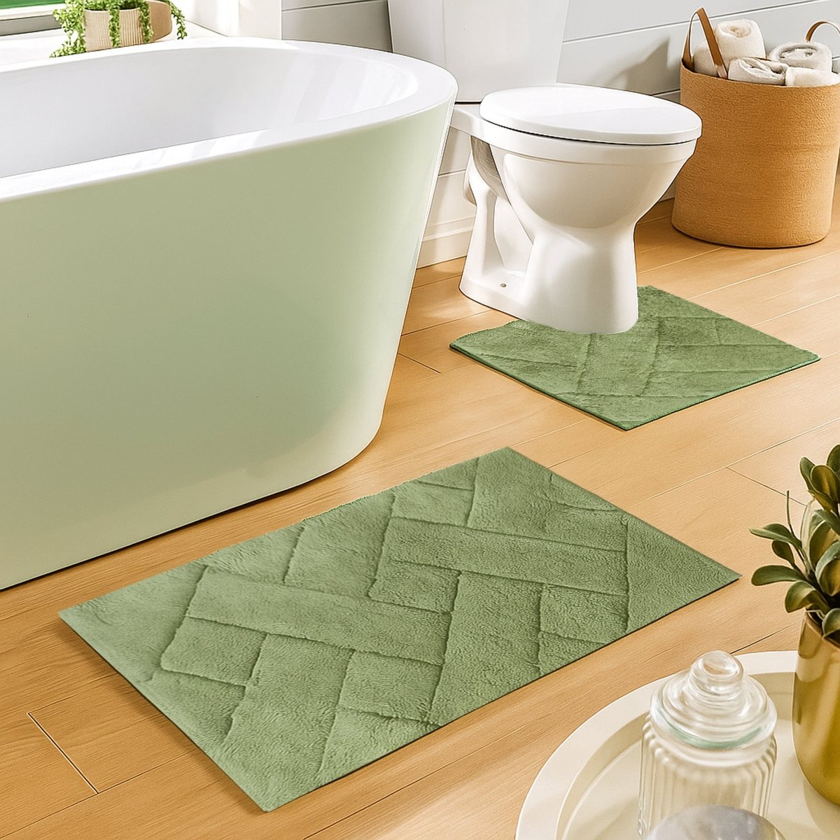 Bali Bath Mat & Pedestal Set - Joe’s Haven