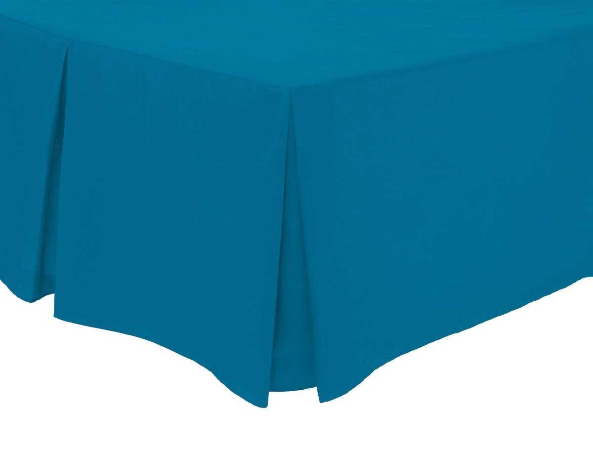 Basics Pleated Valance Super Soft Indus Valley Cotton Blend Fitted Sheet - Joe’s Haven