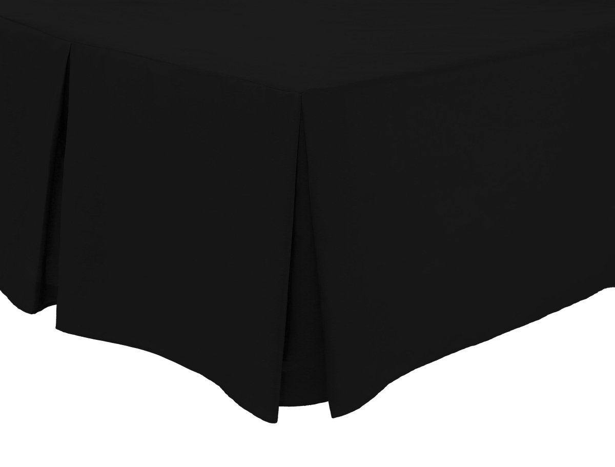 Basics Pleated Valance Super Soft Indus Valley Cotton Blend Fitted Sheet - Joe’s Haven