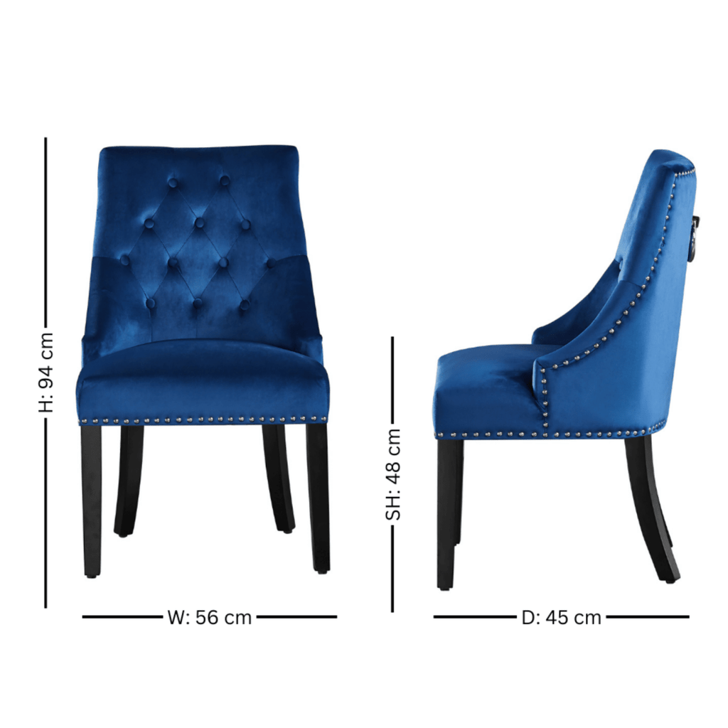 Windsor LUX Velvet Dining Chair - Joe’s Haven