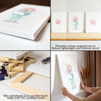 Bedroom Mermaid Decorations | Set of 3 wall art prints - Joe’s Haven