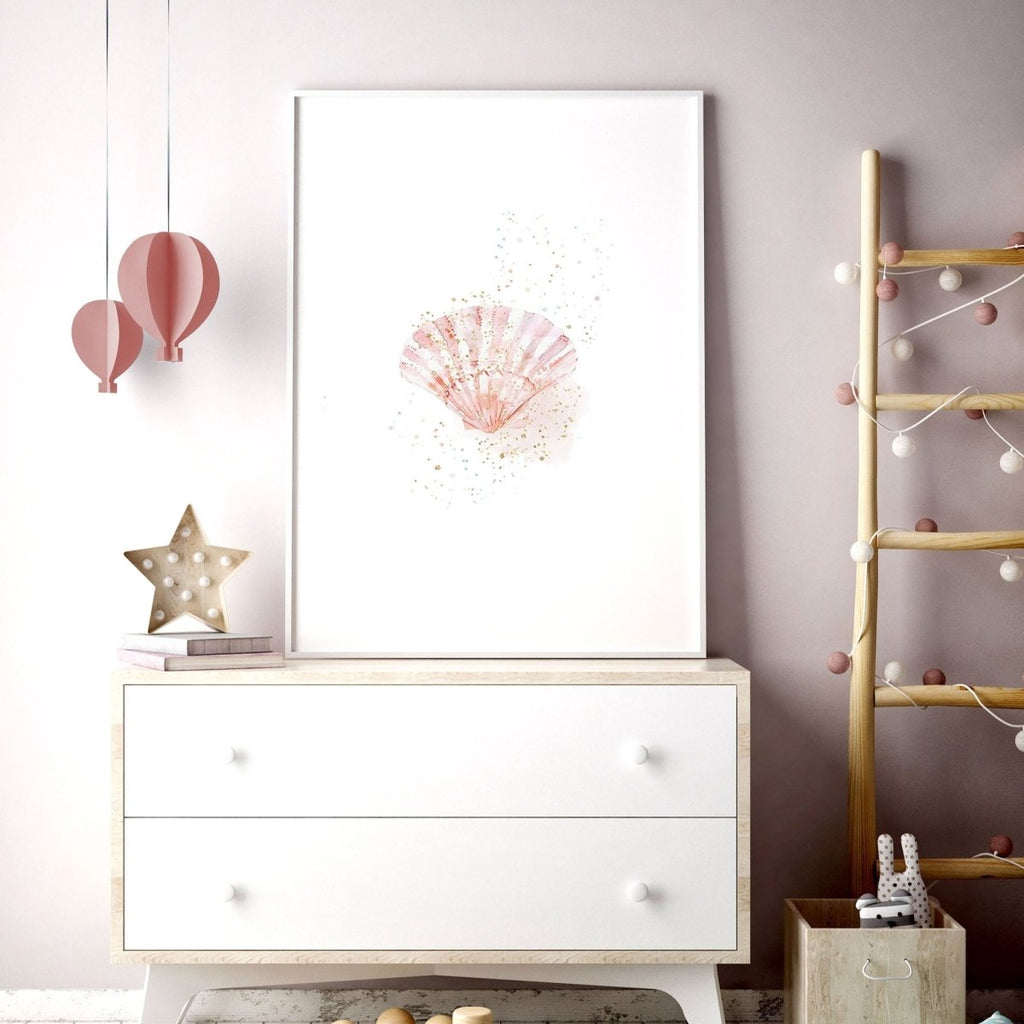 Bedroom Mermaid Decorations | Set of 3 wall art prints - Joe’s Haven