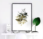 Grey paintings for bedroom | set of 3 wall art prints - Joe’s Haven