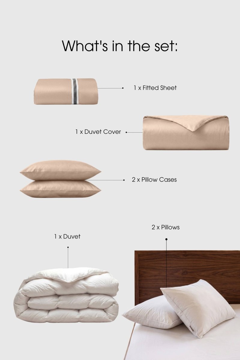 Sateen Move-In Bedding Set - Joe’s Haven