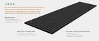 Black Oak Acoustic Wall Panels - Joe’s Haven