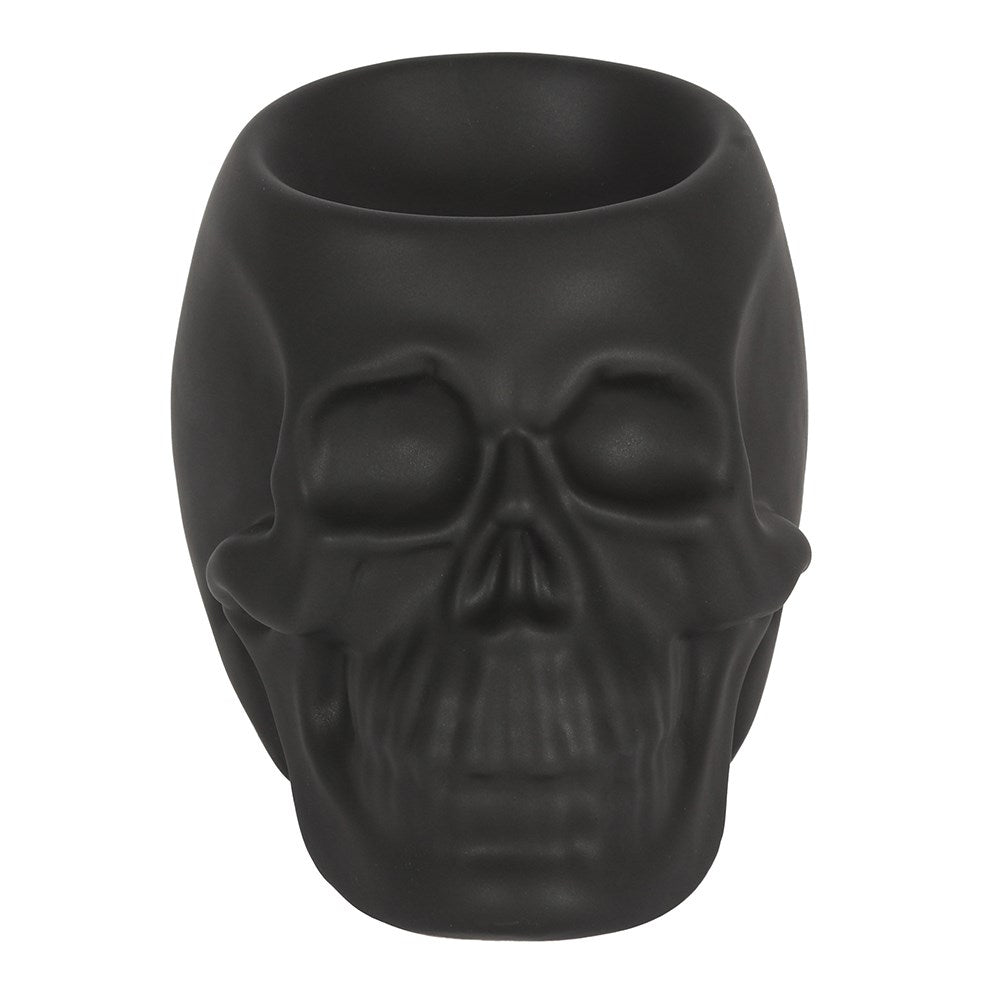 Black Skull Oil Burner - Joe’s Haven