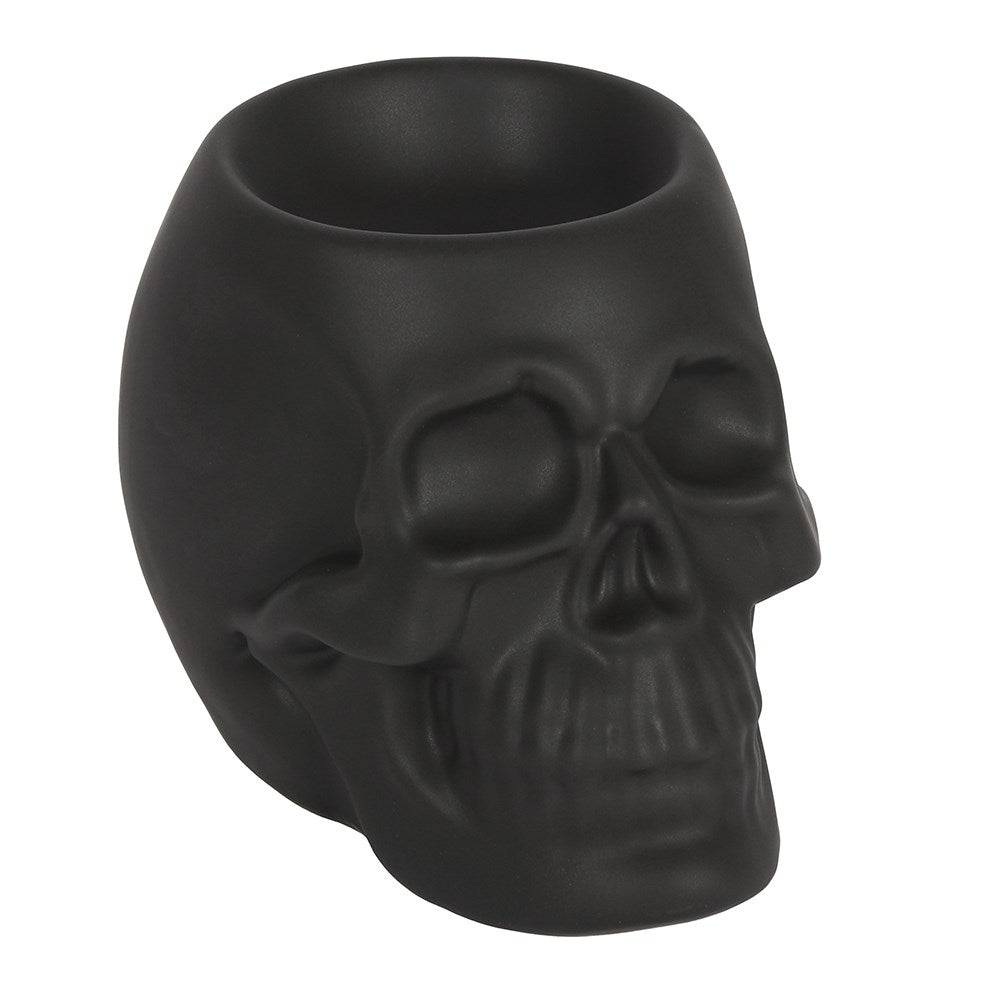 Black Skull Oil Burner - Joe’s Haven