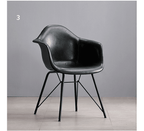 A Set of 2 Bobby Dining Chairs, Distressed Leather - Joe’s Haven