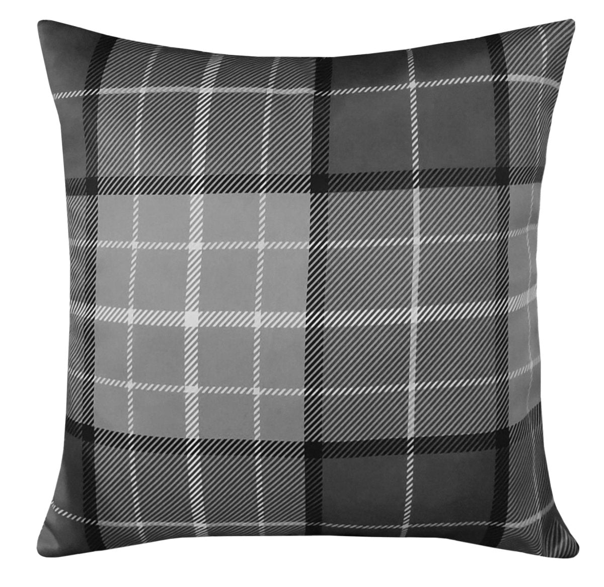 Blackout Thermal Curtains with Check and Marble Design - Joe’s Haven