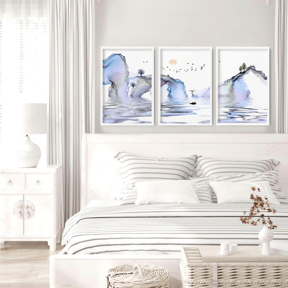 Japan art work | set of 3 framed wall art - Joe’s Haven