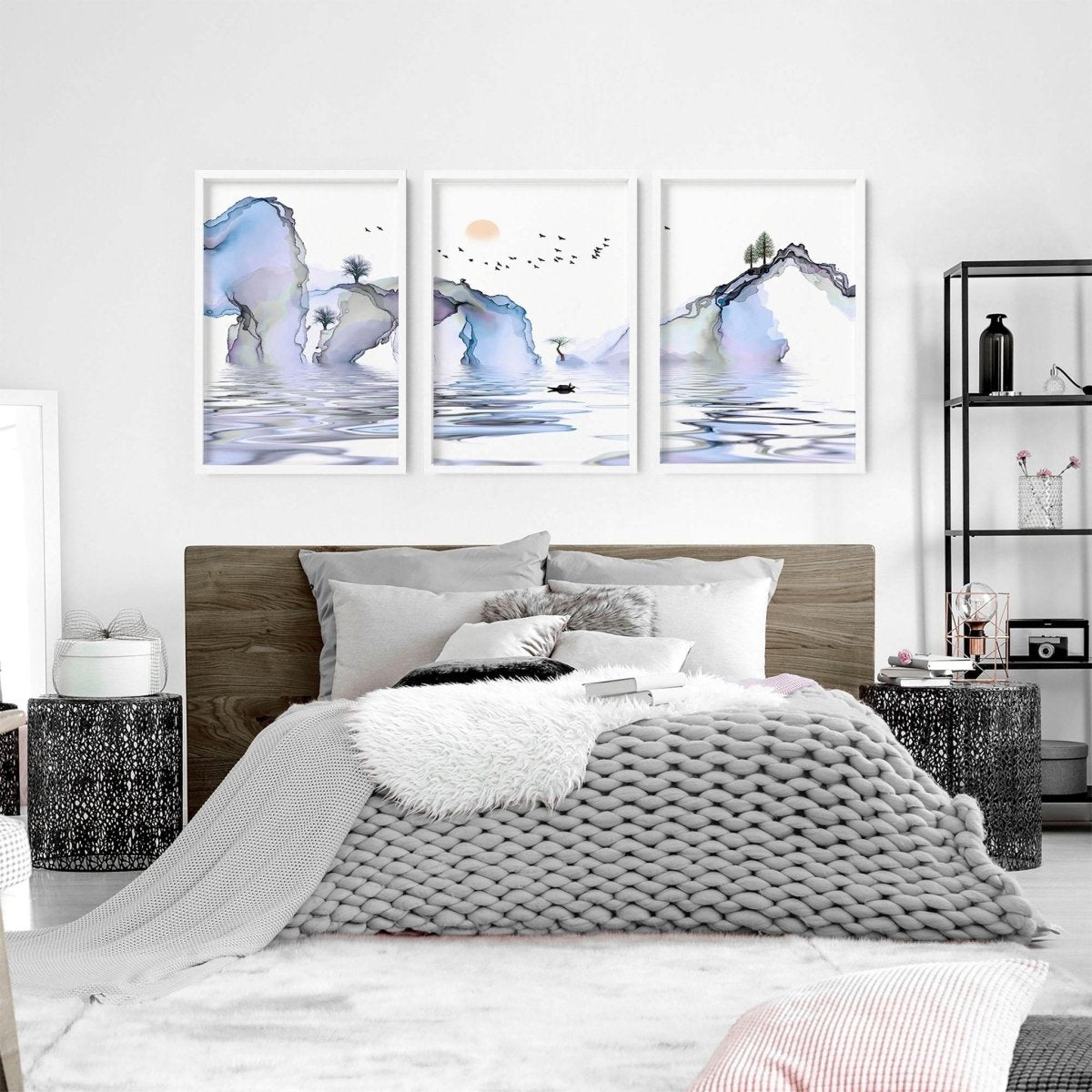 Japan art work | set of 3 framed wall art - Joe’s Haven