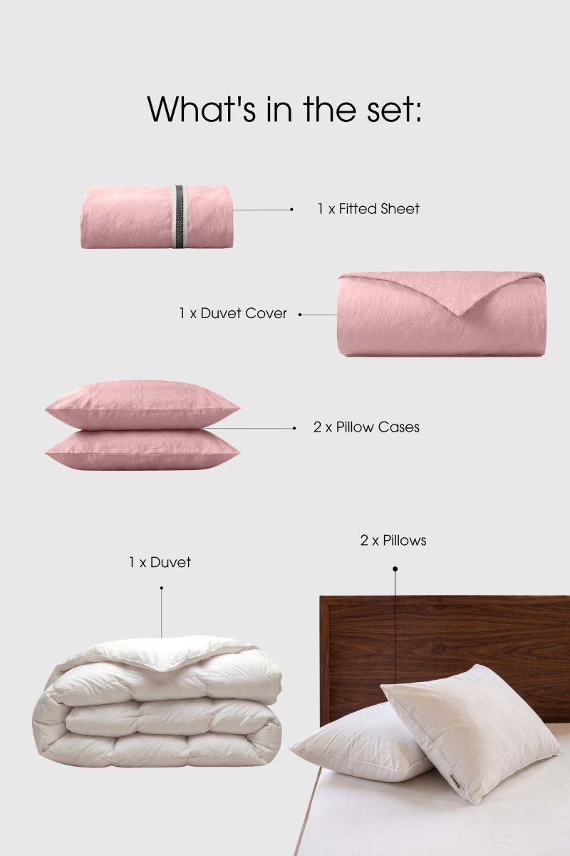 Percale Move-In Bedding Set - Joe’s Haven