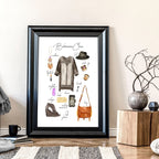 Boho style home decoration | Fashion Wall Art Print - Joe’s Haven